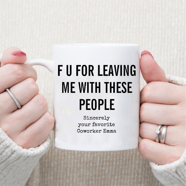Funny Coworking Going Away/Kontors humor Coffee Mugg (Funny Coworker Going Away / Office Humor Coffee Mug)