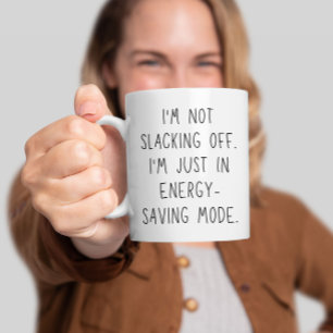 Funny Coworking Office White Elephant Gift Två-Tonad Mugg