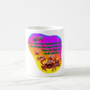 Funny Crab Jokes Kaffemugg
