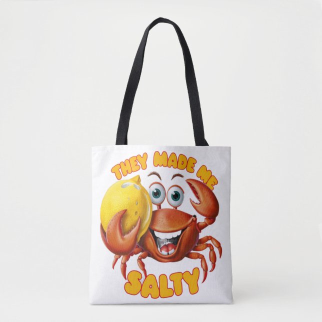 Funny Crab Tygkasse (Framsida)