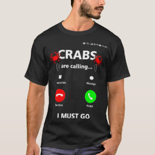 Funny Crabbing Manar Blue Crab Älskare Maryland T Shirt
