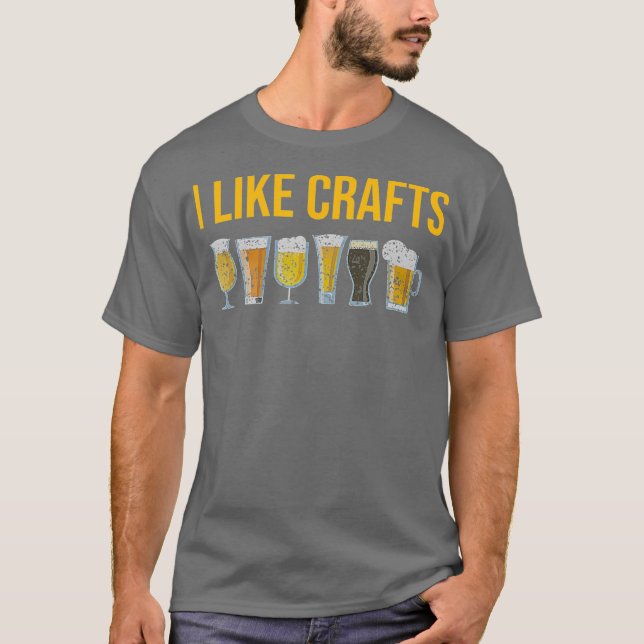 Funny Craft Beer Drinker Gift - Coola Brewery T Shirt (Framsida)