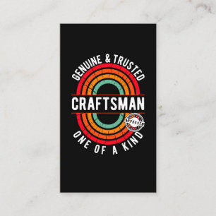 Funny Crateur Pappa Funny Handyman Visitkort