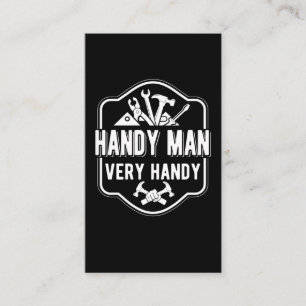 Funny Crateur Verktyg Funny Handyman Visitkort