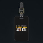 Funny Crazy Cat Dam Kattunge och Kitten Älskare Bagagebricka<br><div class="desc">Jag var normal för tre katter sen. Lustigt och humoristiskt kattskinn för kattälskare, katt mamma eller katt pappa, galen katt dam, ägare av söta små kattungar och kattunge. Coola och fantastisk grafiska varor för dem som kärlek sitt hårig pet och fuzzy kattunge. Perfektens gåva till honom eller henne på födelsedag...</div>