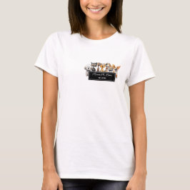 Funny Crazy Cats Hundar Pet Sitter Professionell T Shirt