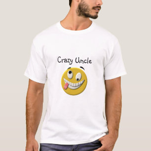 Funny Crazy farbror Ansikte Tröja