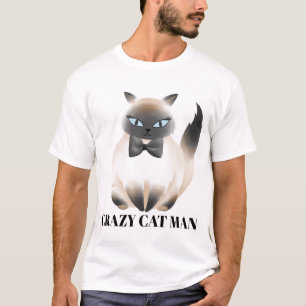 Funny Crazy-kattman T Shirt