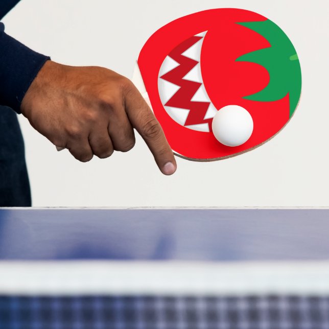 Funny Crazy tomato Pingisracket (Insitu)