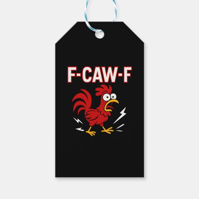 Funny Crazy Tupp F-CAW-F-PM Presentetikett (Framsidan)