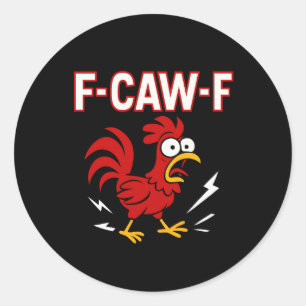 Funny Crazy Tupp F-CAW-F-PM Runt Klistermärke