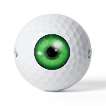Funny Creepy Grönt Iris Eyeball