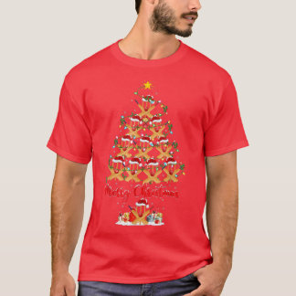 Funny Cricket Lover Xmas Lights Cricket Christmas  T Shirt