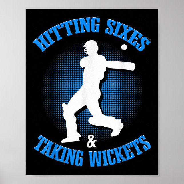 Funny Cricket Poster (Framsidan)