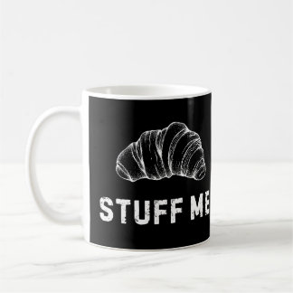 Funny Croissant Coffee Mug Kaffemugg