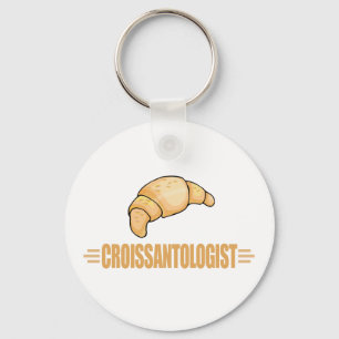 Funny Croissant Nyckelring