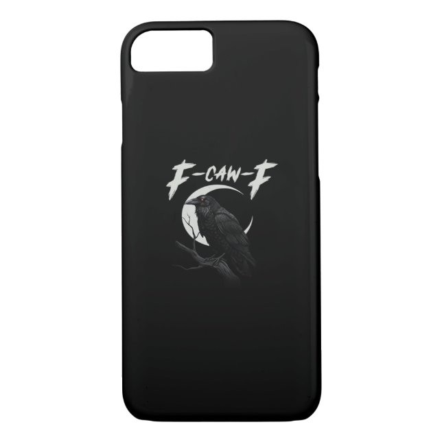 Funny Crow Essential Creative Casual Case-Mate iPhone Skal (Baksida)