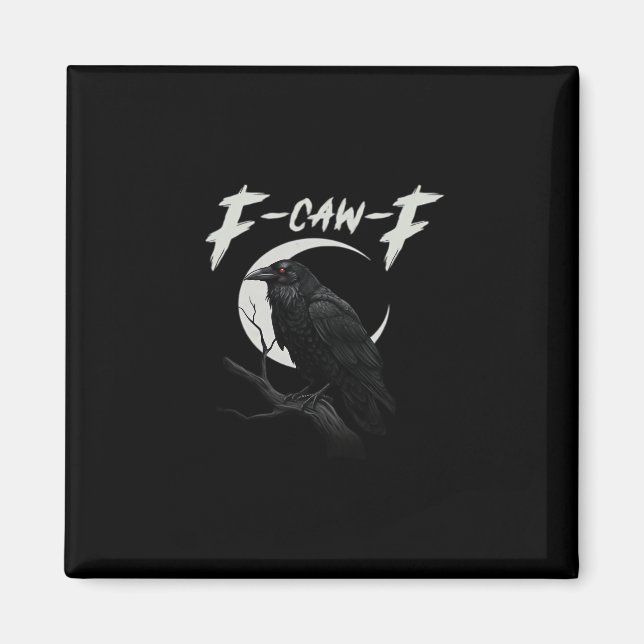 Funny Crow Essential Creative Casual Magnet (Framsidan)