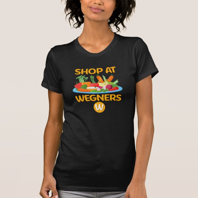 Funny Crudite Wegners Veggie Asparagus Tray T-Shir T Shirt (Framsida)