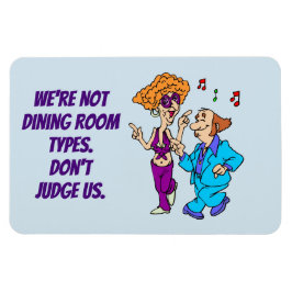 Funny Cruise Cabin Door Dining Room Magnet