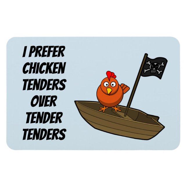 Funny Cruise Cabin Door Tenders Magnet (Horisontell)
