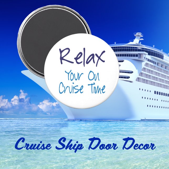 Funny Cruise Cabin Stateroom Door Magnet (Skapare uppladdad)