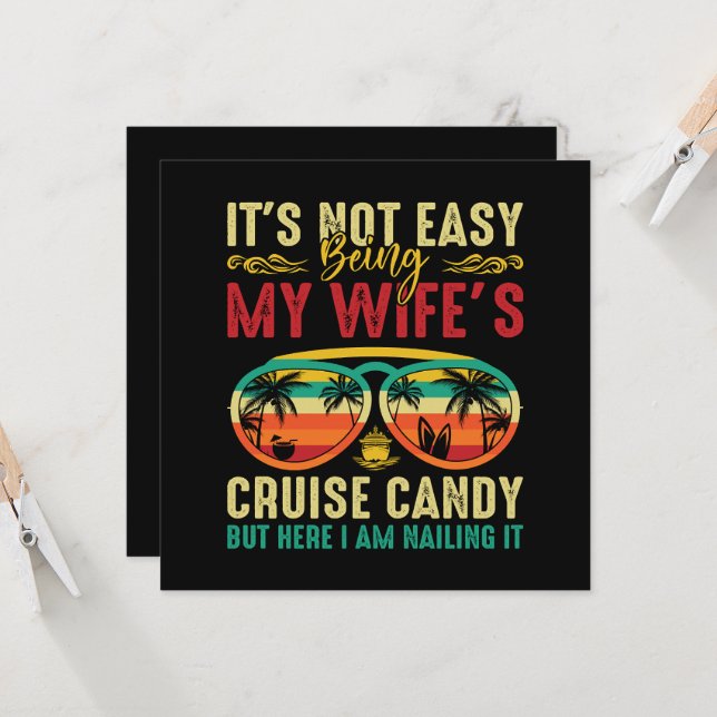 Funny Cruise Candy Husband (Fram/Back In Situ)
