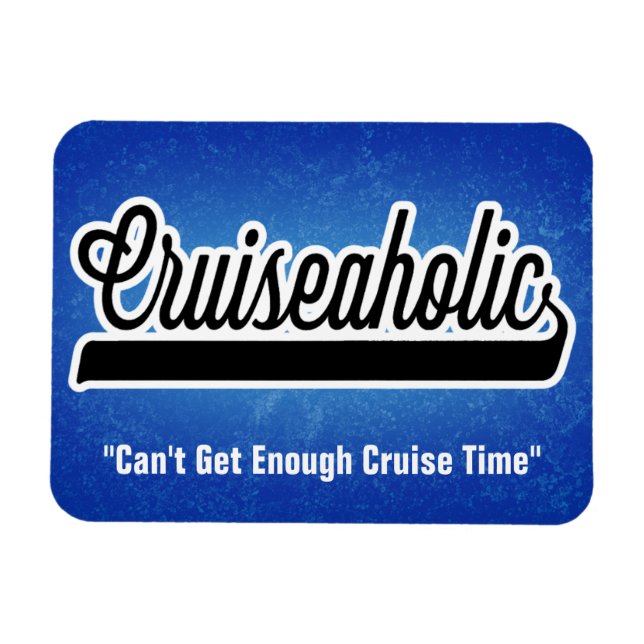 Funny Cruise Frakt Addict Stateroom Cabin Door Sig Magnet (Horisontell)
