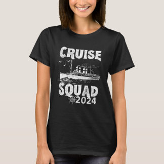 Funny Cruise Squad 2024 - Vacation Vintage T Shirt