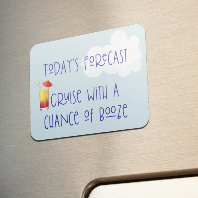 Funny Cruse Door Stateroom Magnet Drinks Cocktails (Skapare uppladdad)