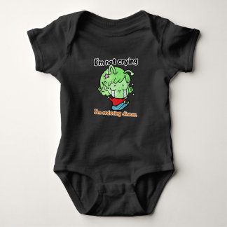 Funny Crying Alien Baby "Ordering Dinner" T Shirt