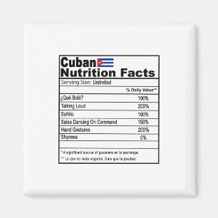 Funny Cuban Magnet