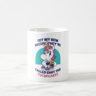 Funny Cupkaka Unicorn Kaffemugg