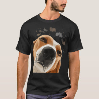 Funny Curious Dog Treeing Walker Coonhound Pullove T Shirt