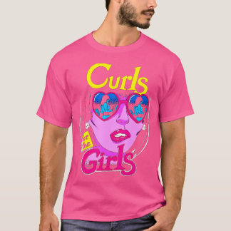 Funny Curls for Girls Gym Weightlift Bodybuilding  T Shirt