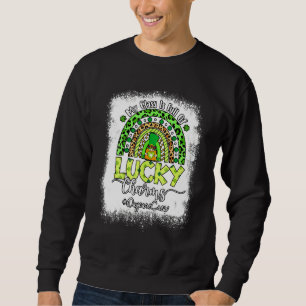Funny Cute Appreciation Saint Patricks Day Teache Lång Ärmad Tröja