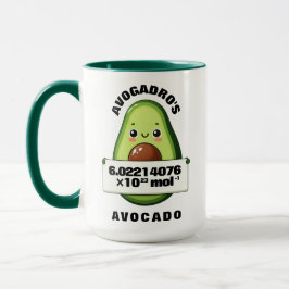 Funny Cute Avogadros Avocado Mugg