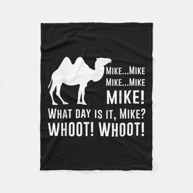 Funny Cute Camel Quotes About Hump Day Funny Quote Fleecefilt (Framsidan)
