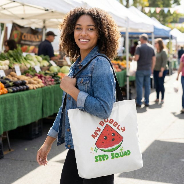 Funny cute cartoon Kawaii Drawing illustration Tygkasse (Skapare uppladdad)