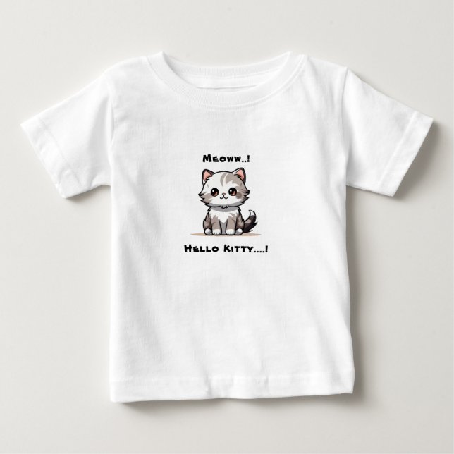 Funny Cute Cat Catmas Humor T Shirt (Framsida)