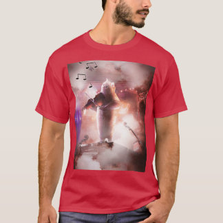 Funny Cute Cat Played Violin T Shirt