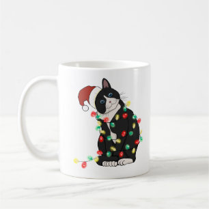 Funny Cute Catmas Cat Kaffemugg