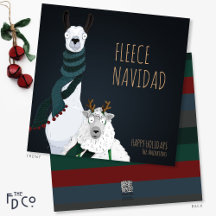 Funny Cute Chic Quirky "Ull Navidad" Pun