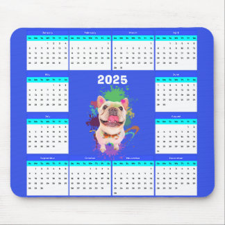 Funny Cute Frenchie Hund Calendar Musmatta