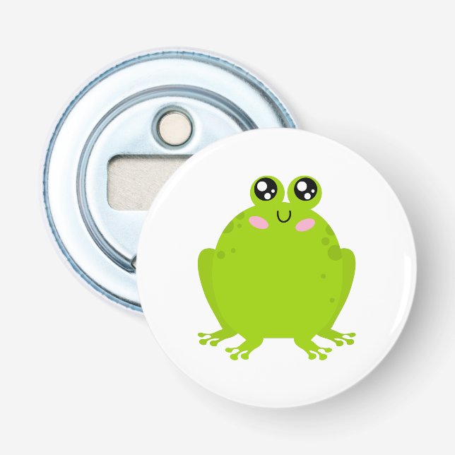 Funny Cute Frog Flasköppnare (Framsidan)