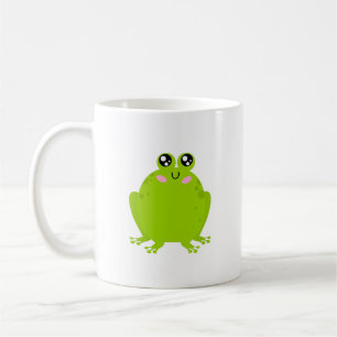 Funny Cute Frog Kaffemugg