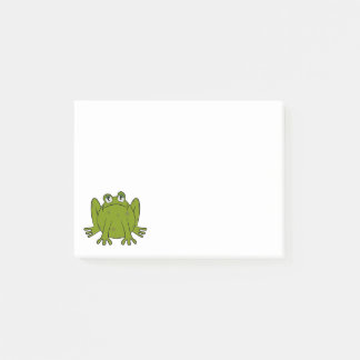 Funny Cute Frog Post-it Block
