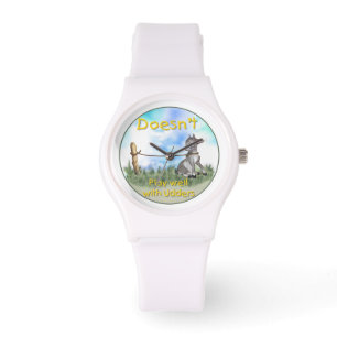 Funny Cute Goat Armbandsur