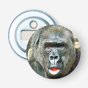 FUNNY CUTE GORILLA FLASKÖPPNARE