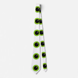 Funny Cute Grönt Eyebullny Slips
